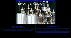 Desktop Screenshot of emotiveaudio.com